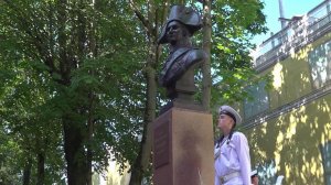 В Санкт-Петербурге в сквере Главного Адмиралтейства открыт бюст Федора Ушакова