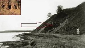 В Тульской области обвалился берег реки и открылся вход в подземный город