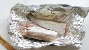 Диетический минтай в фольге в духовке