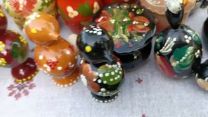 Тайна матрешки #матрешка #япония #Россия #роспись