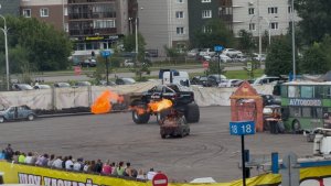 ШОУ КАСКАДЕРОВ 🚗ТРЦ Планета🌏