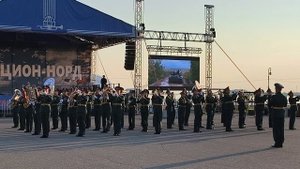 Оркестр г.Москва на фестивале в Архангельске