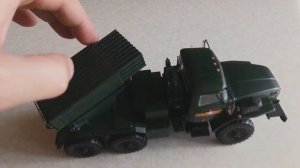 Масштабная модель "ГРАД БМ-21" ч.3 Готовая модель