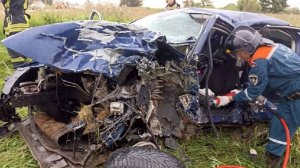 В Калининградской области при столкновении двух автомобилей погибли два человека