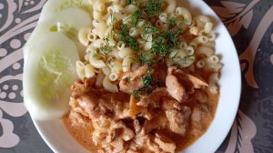 Куриное филе ножек по - строгановски!👍😋