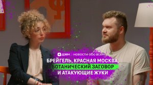 Арт-новости: Брейгель, Красная Москва, Ботанический заговор и атакующие жуки