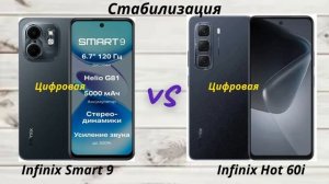 Infinix_Smart 9 против Hot 60i , что выбрать себе в 2025 году ?