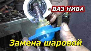 Lada Niva: Замена нижней шаровой опоры своими руками! Полное руководство.