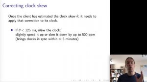 Distributed Systems 3.2： Clock synchronisation