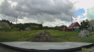 Поездка из города Куйбышев в поселок Ивушка Куйбышевский район Новосибирской области.