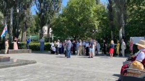 Празднование дня ВМФ в Измайловском парке