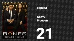 Кости 9 сезон 21 серия «Холод в деле» (сериал, 2013)