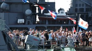 Морская столица России: как прошел День ВМФ в Петербурге