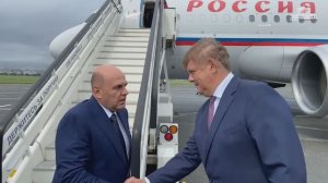 Михаил Мишустин прибыл в Омскую область, 28 июля 2025 года