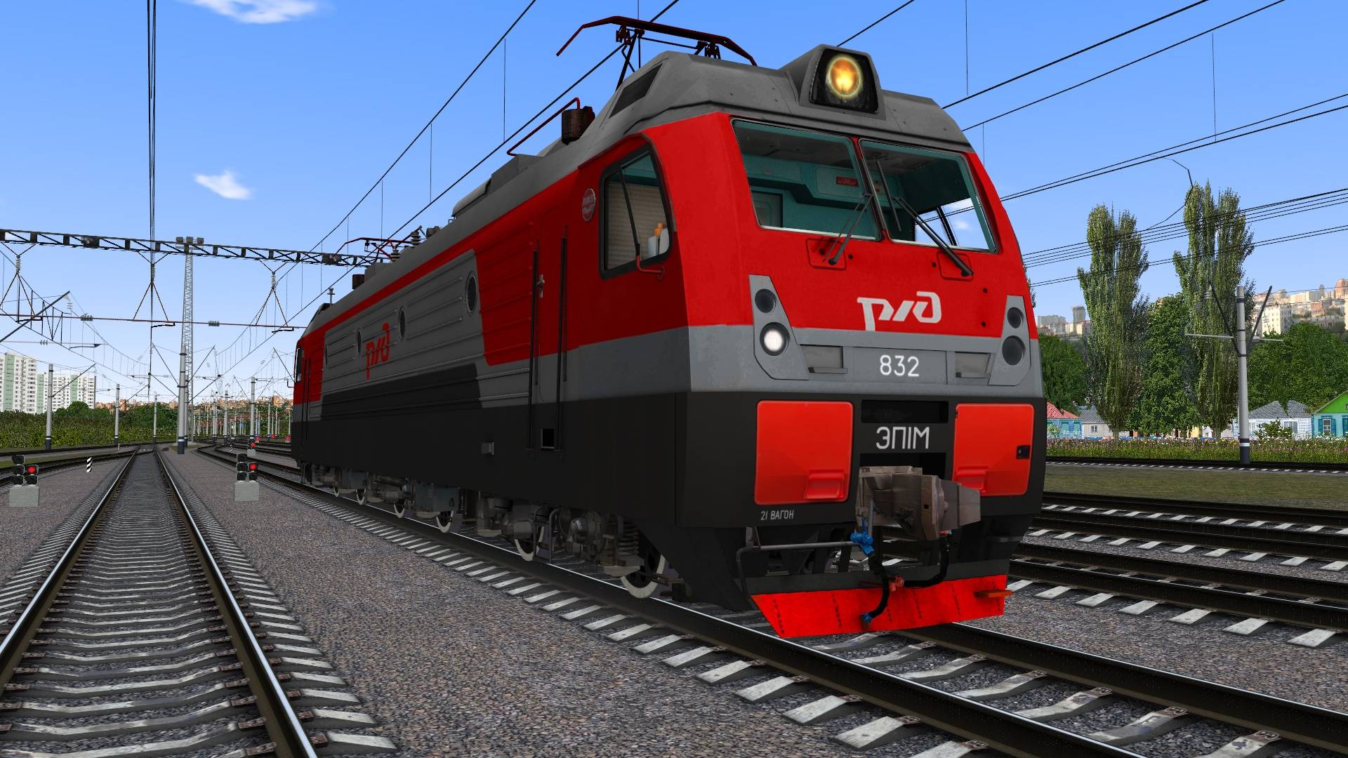 [RailTrainSim MDD] | Запуск ЭП1М/П смотреть онлайн