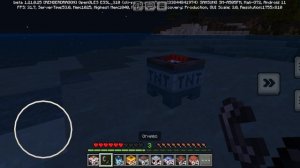 Minecraft тестирую tnt