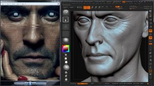 03. Wrinkle and Pore Detail Sculpting