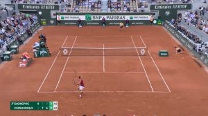 Novak Djokovic vs Francisco Cerundolo Round 4 French Open 2024 Extended Highlights _360p