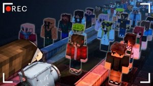 НАШЕЛ 100 ЧЕЛОВЕК в тоннелях МЕТРО Зловещая Темнота [Часть 5] - Страшилки Майнкрафт