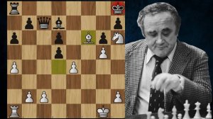 Пожертвовал КОНЯ и ФЕРЗЯ ради матовой атаки! Ефим Геллер - Юрий Аникаев. Минск 1979. Шахматы