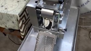 Тестируем пельменный аппарат JGL-120-5C  модернизированный