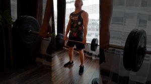 Не совсем удачная вторая домашняя тренировка со штангой !!! 🤪🤪🤪