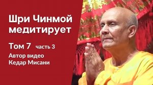"Шри Чинмой медитирует", том 7, часть 3. Автор видео Кедар Мисани