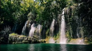 Музыка для отдыха и релаксации - Водопад и пение птиц