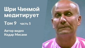 "Шри Чинмой медитирует", том 9, часть 5. Автор видео Кедар Мисани