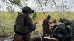 Военнослужащие ВС РФ показали кадры боевой работы в Сумской области