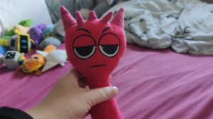 играем в красного спрунки мягкая игрушка для детей