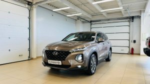 Hyundai Santa Fe, 2019 год