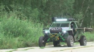 Появились кадры испытания модернизированного багги "Алабай" в Подмосковье