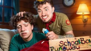 УСТРАИВАЮ КОРОЛЕВСКУЮ НОЧЬ В ЛАГЕРЕ ЗЛЫХ РОДИТЕЛЕЙ В SCHOOLBOY RUNAWAY В МАЙНКРАФТ!