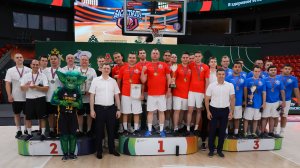 В Краснодаре прошли соревнования по баскетболу среди сотрудников СКР по краю