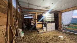 Пришло его время! По-другому не получается! Перестройка старого дома продолжается. Жизнь в деревне.