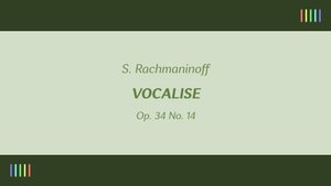 Saint Louis Symphony Orchestra — Vocalise (Rachmaninoff)