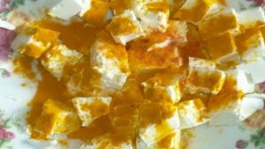 Cалат из перца с фетой и помидорами