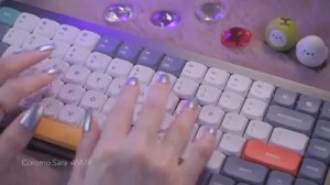АСМР 9 расслабляющих звуков набора текста на клавиатуре