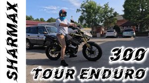 ЛУЧШИЙ ДЛЯ ГОРОДА SHARMAX TOUR ENDURO 300 #motosnab #motovlog #sharmax #bikelife #tour #moto #bike