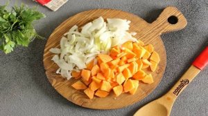 Диетический суп на курином бульоне