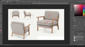 559100-03 - Outlining the Reference images - Create furniture in blender