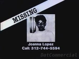 WMAQ-TV 14.01.1991, завершение эфира и стоп кадр с Joanna Lopez