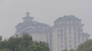 Сегодня с утра почти на всей территории республики распространился, смог