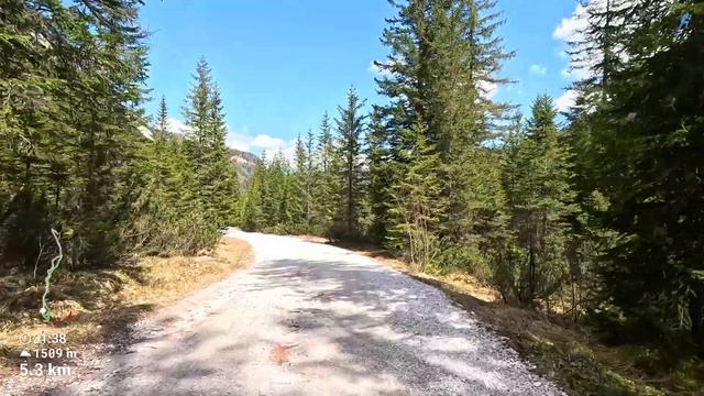 Virtual Run in Italy Val Fiscalina (Fischleintal) Trail Dolomites