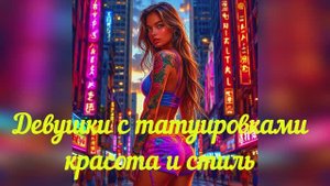 Девушки с татуировками. Искусство на коже!