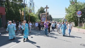 В Серпухове прошел крестный ход с иконой Божией Матери "Взыскание погибших"