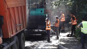 В Дзержинском завершаются дорожные работы