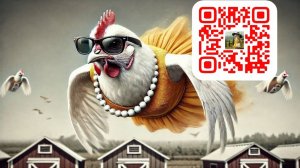 Полёт ЛАРЫ над курятником ©🐔😁🤣😅Или баллада о сказочной глупости