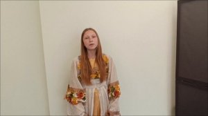 Сергей Есенин "Я снова здесь в семье родной..." читает Милана Залепа